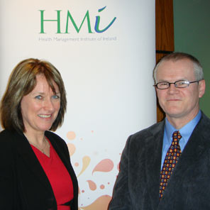 Breda Crehan-Roche, CEO, Ability West with Finbarr Colfer, HIQA