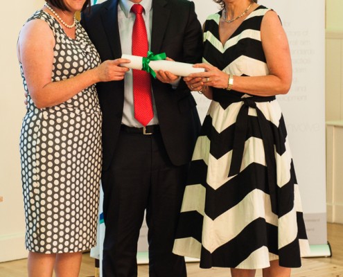 Dolores Donegan, Leo Kearns, Siobhan McElearney