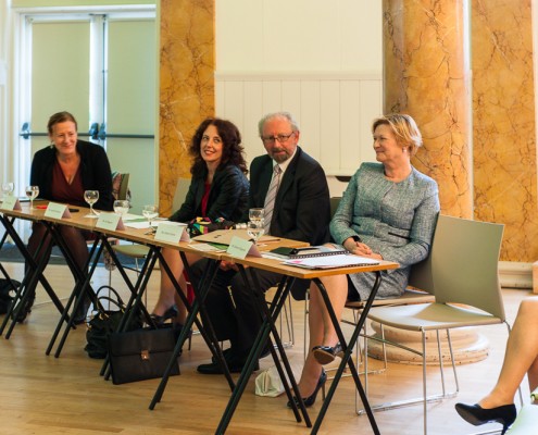 Dr. Eva Lindgren, Suzanne Dempsey, Ian Maguire, Eileen Dunne